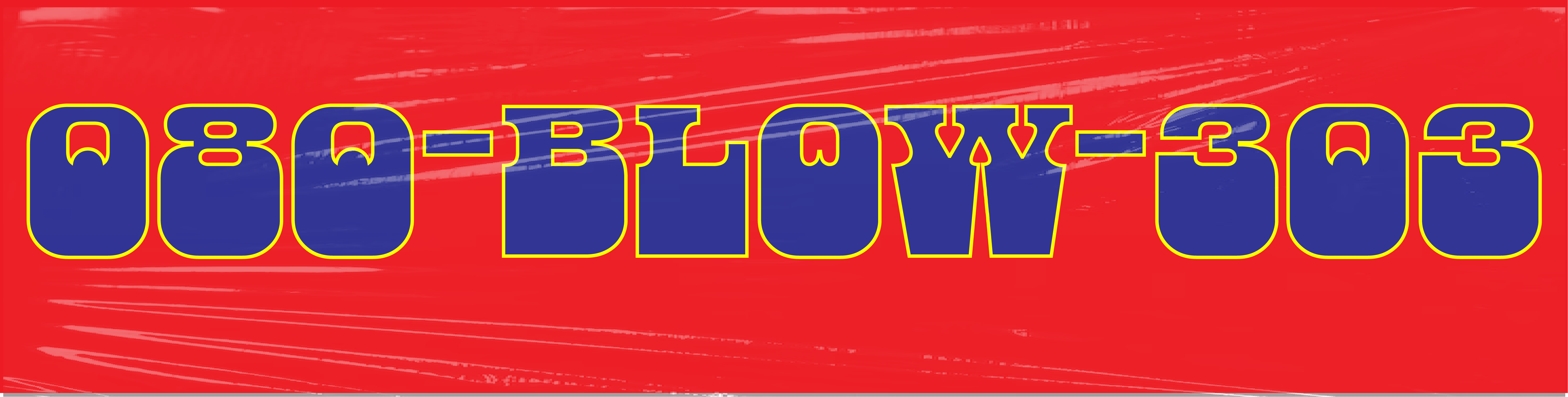 080-BLOW-303 sticker